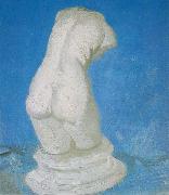 Plaster-Torso (female) in back view